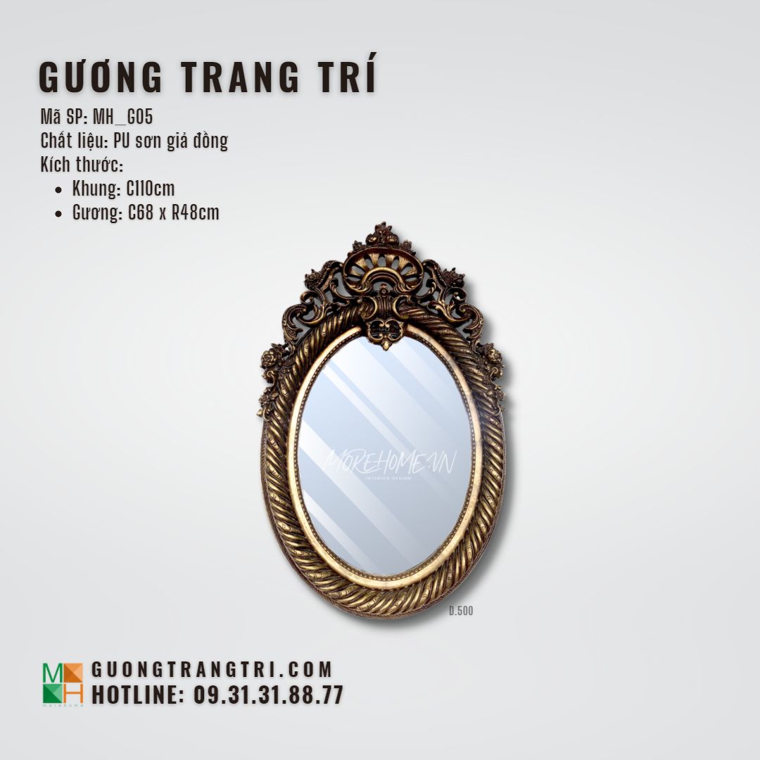  Gương trang trí MH_G05